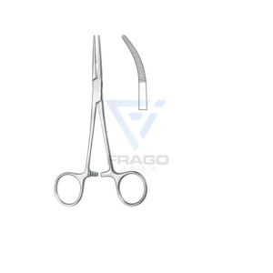 Haemostatic kelly forcep box joint curved 14cm