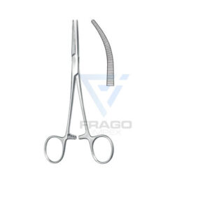 Haemostatic Crile forceps, box joint,curved, 14cm