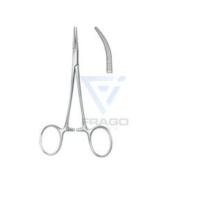 Halstead's Mosquito artery forceps, Box joint, curved (13cm)