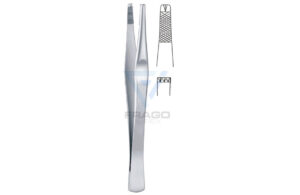 Lane Tissue Forceps 3×4 Teeth