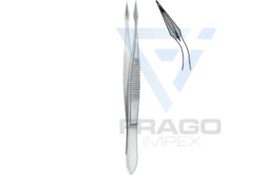 Hunter splinter forceps, curved 11cm