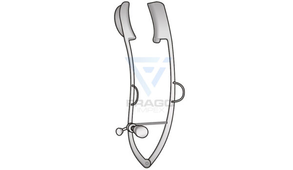 Weiss Speculum with solid blade 70mm