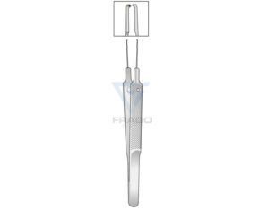 Tennant delicated suturing forcep 1x2 teeth10cm