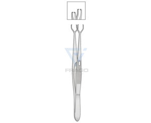 Arrowsmith forcep with lock