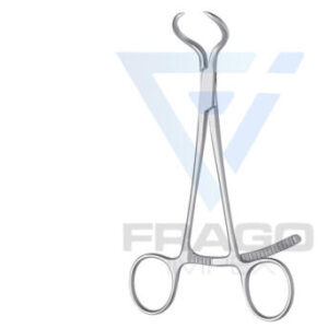 Finger repositioning forcep, with long ratchet 15cm
