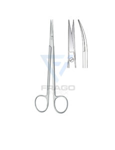 Kelly vascular scissors curved