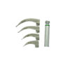 MC-Intosh Fiber Optic Laryngoscope – Autoclavable Laryngoscope Set with 4 Selectable Blades