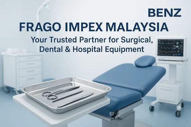 Frago Impex Malaysia, under the BENZ brand, is a leading manufacturer and supplier of surgical instruments, dental tools, diagnostic devices, hospital furniture, rehabilitation and emergency equipment. Trusted by hospitals and clinics for quality, durability, and affordable pricing.