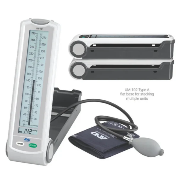 UM-102 Mercury Free Sphygmomanometer – A&D Medical with Deluxe Nylon Cuff