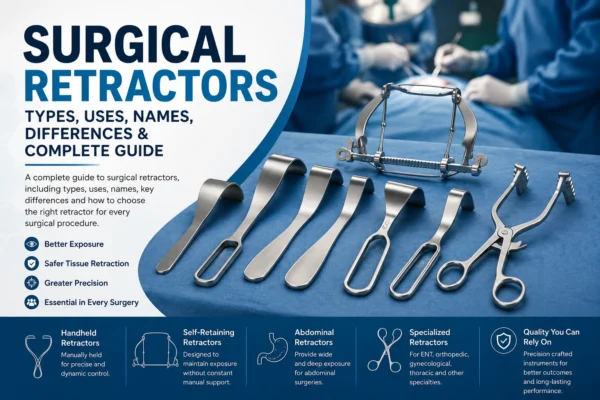 Surgical retractors types and uses